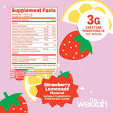 Wellah Creatine + Electrolytes: cucharita de dosis para porciones precisas.