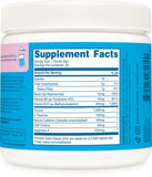 Wellah Energy Powder Blue Hawaii, vaso con bebida lista para tomar en cualquier momento.