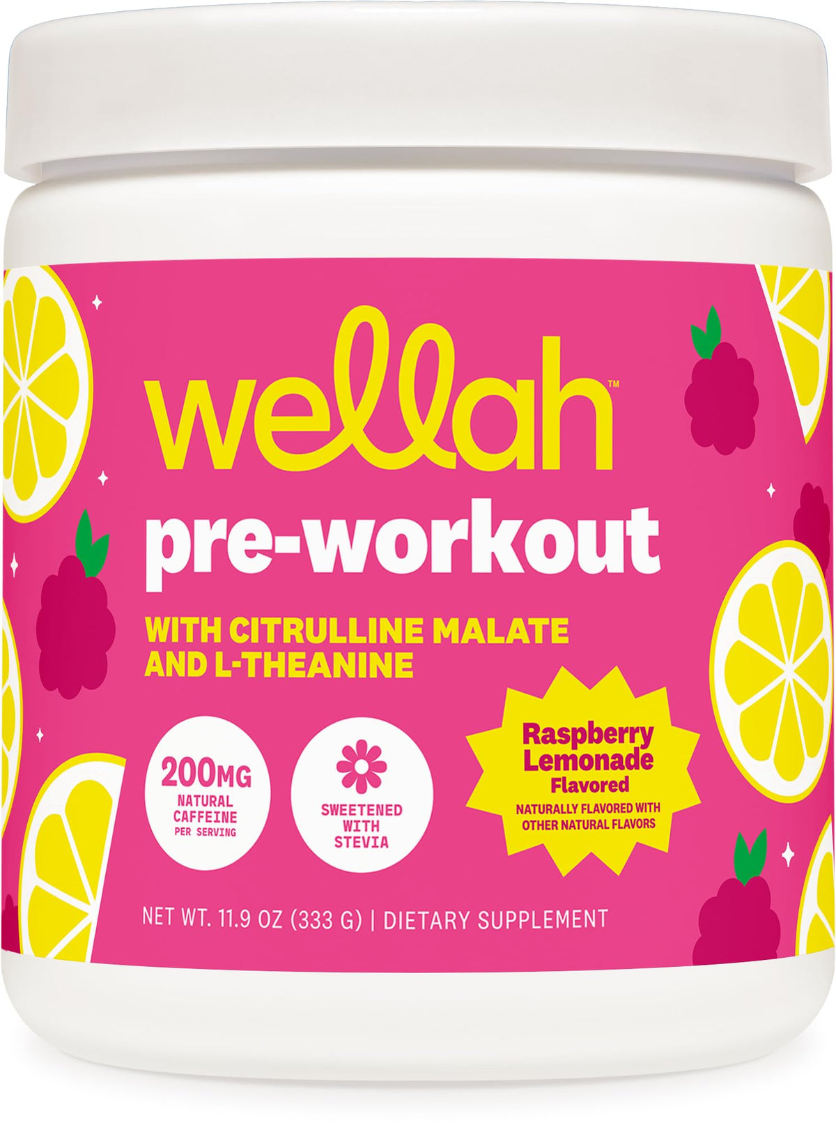 Wellah Get-Going frambuesa limón, sabor refrescante para entrenar con energía sostenida.