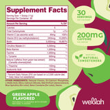 Wellah Get-Going Sabor Manzana Verde para entrenamientos más frescos.