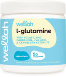 Wellah L-Glutamina: 5 g porción para tu rutina diaria de entrenamiento.