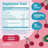 Wellah Perfect Pick-Me-Up se mezcla con agua para una bebida rápida y refrescante.