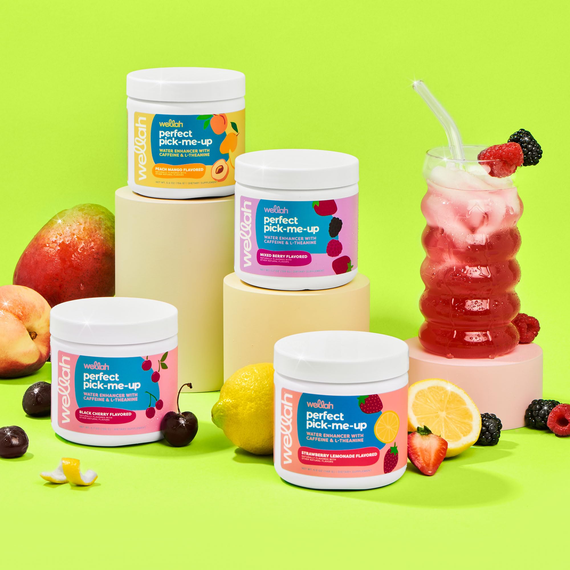 Wellah Perfect Pick-Me-Up uso diario, práctico para días ocupados y entrenamientos.