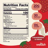 Cuchara medidora de Wellah Protein Your Whey para porciones precisas