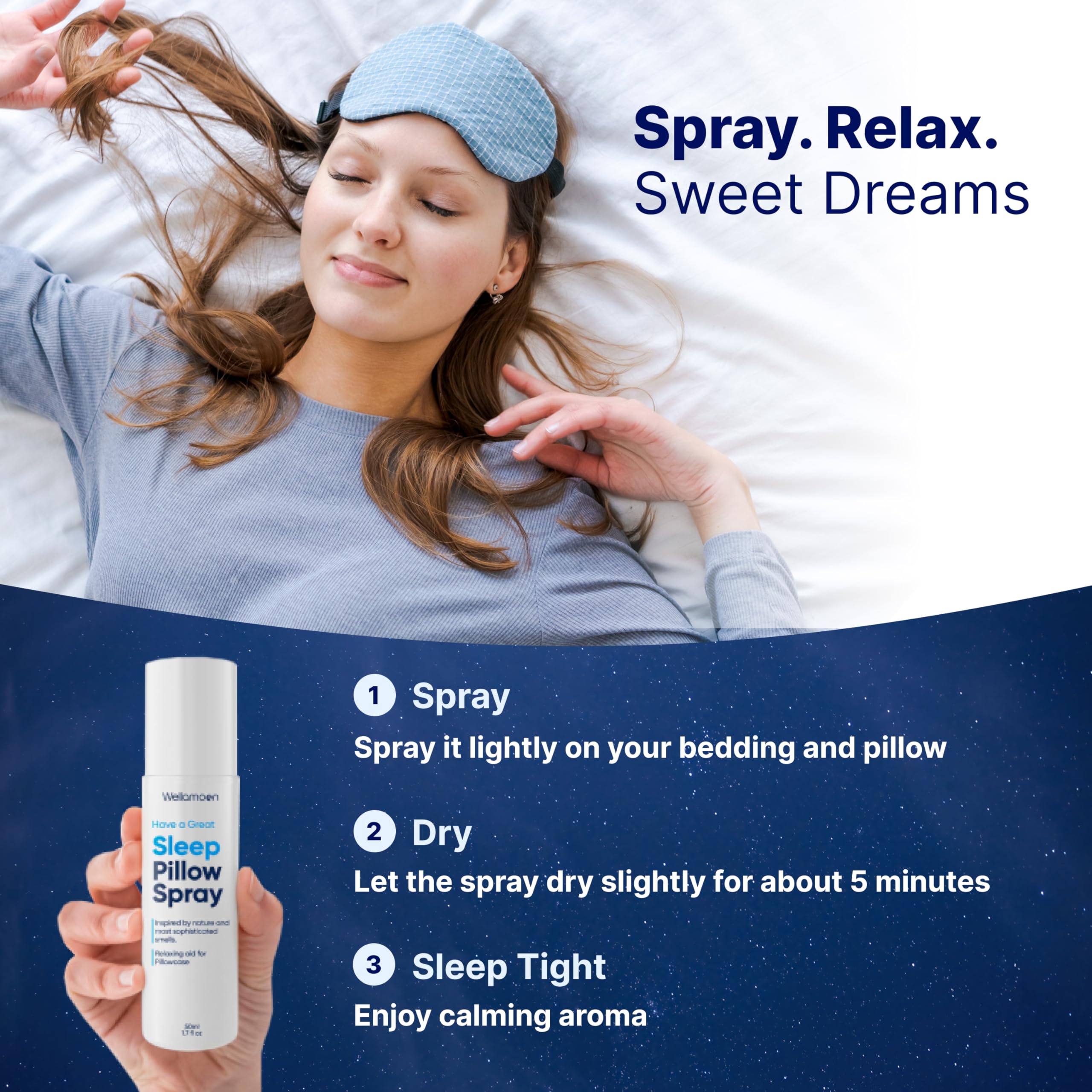 Almohada con Lavanda Wellamoon para noche más tranquila