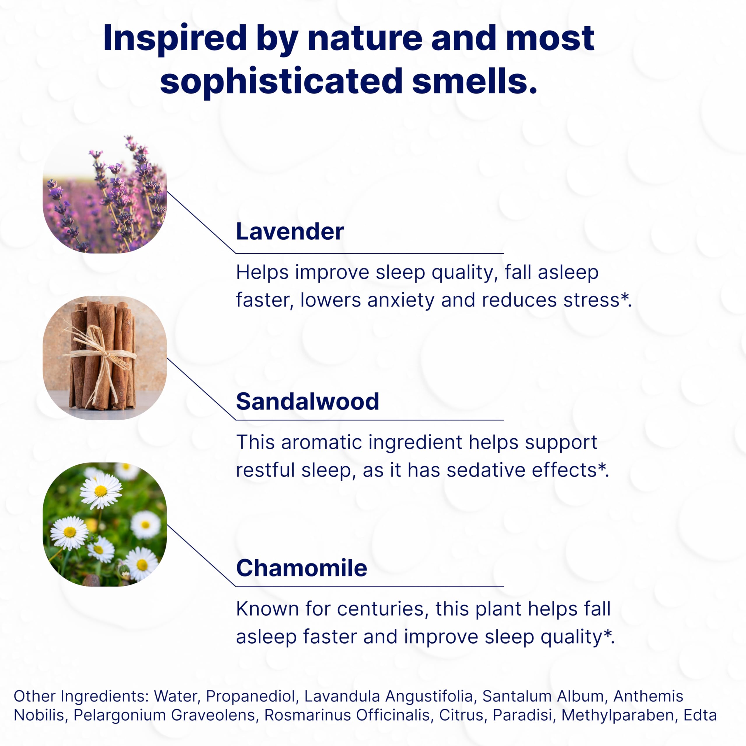 Botella Wellamoon lavanda para dormir más profundo y relajación