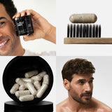 WELLBEL Men: cabello con mayor densidad, posible efecto de la suplementación.