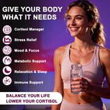 Ingredientes naturales de WellBloom Cortisol Reducer destacando formulación