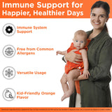 Wellements Apoyo Inmunidad Sabor Naranja: sabor agradable para niños