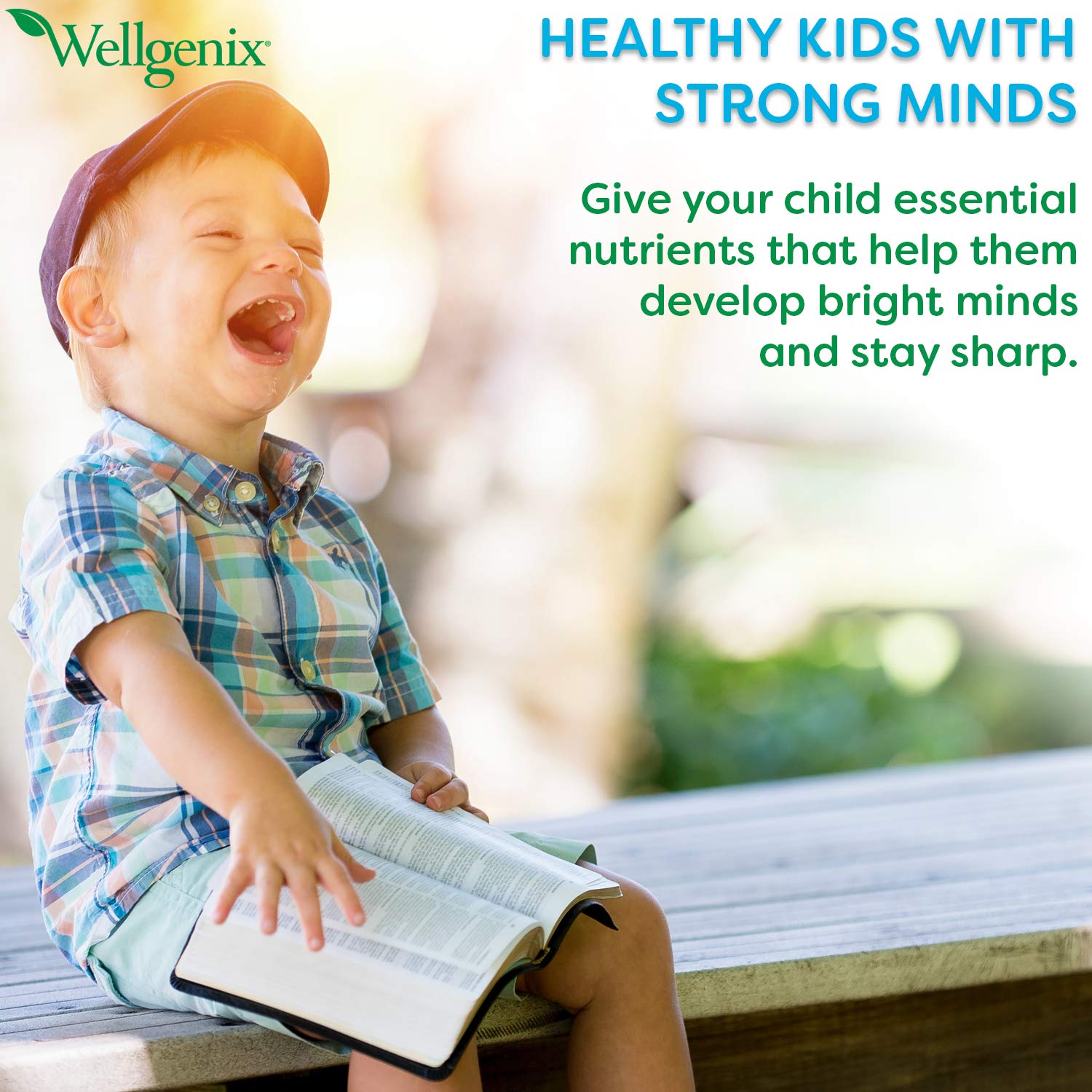 Wellgenix Balance Essentials, dosificador fácil para dosis precisas.