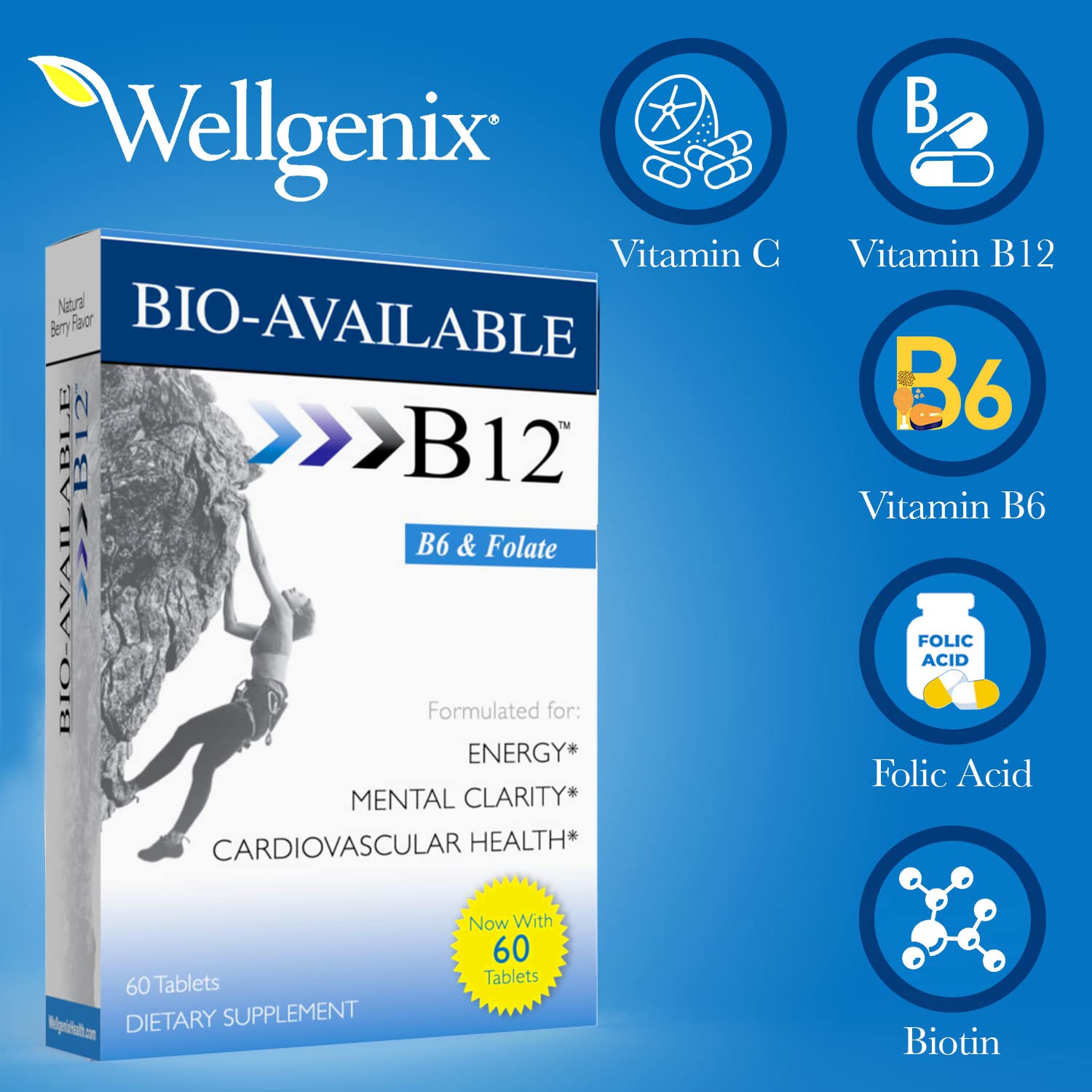 Wellgenix Bio: dosis diaria ilustrada en pantalla