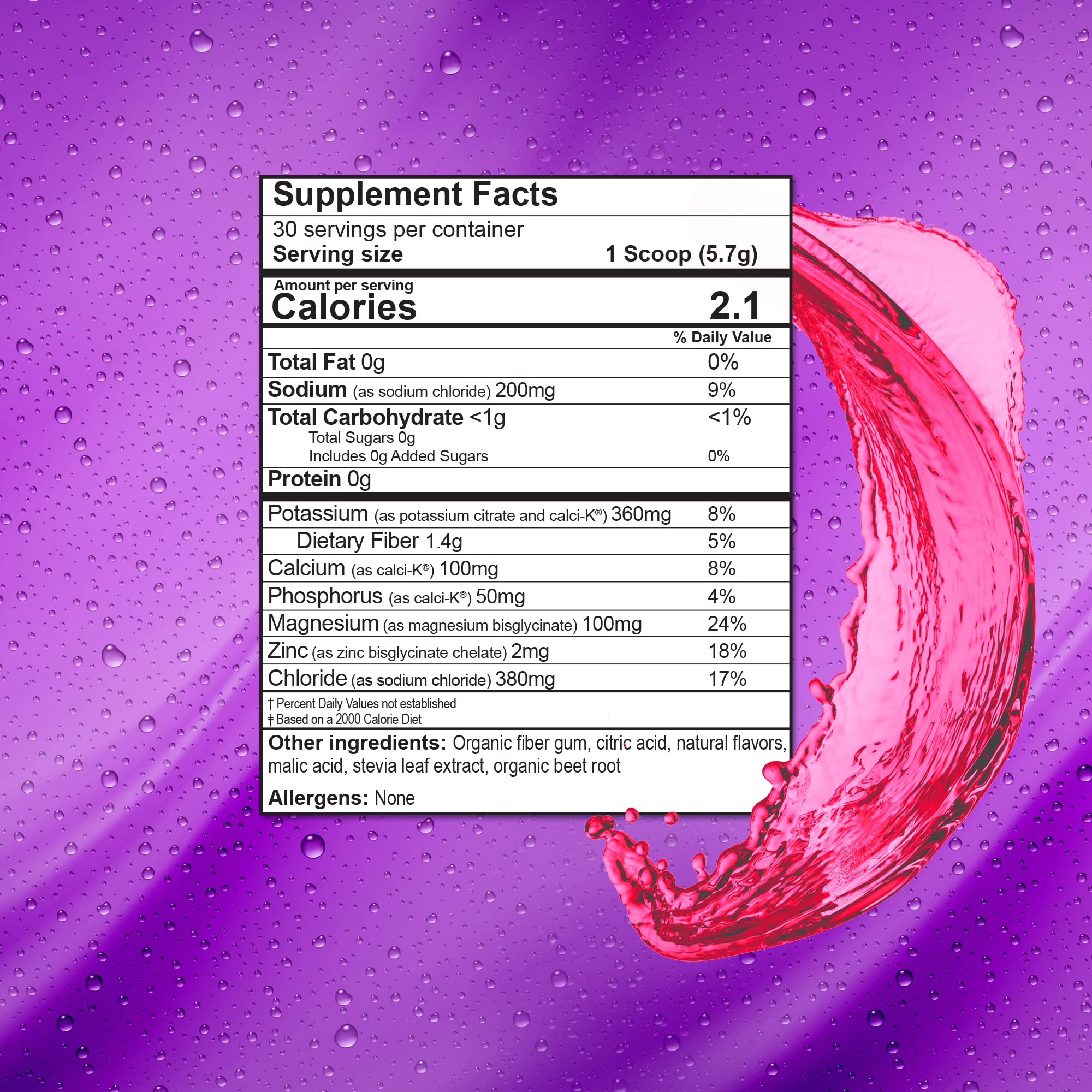 Wellgenix Hydrate48 keto apto sin azúcar para dietas