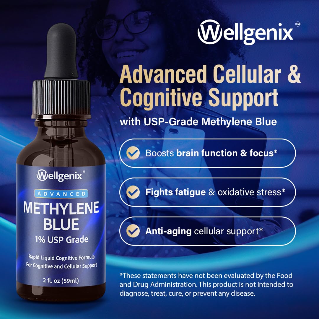 Wellgenix Drops en botella ámbar para absorción rápida.