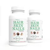 Wellgenix Purvana botella de cápsulas gel para uso diario en cabello y uñas