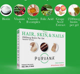 Wellgenix Purvana: etiqueta clara muestra ingredientes clave para tu rutina