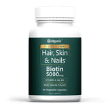 Wellgenix Purvana Max: cápsulas vegetarianas para cabello, uñas y piel saludables y radiantes