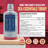 Uso familiar de Wellgenix Sea Essentials en bebidas diarias.
