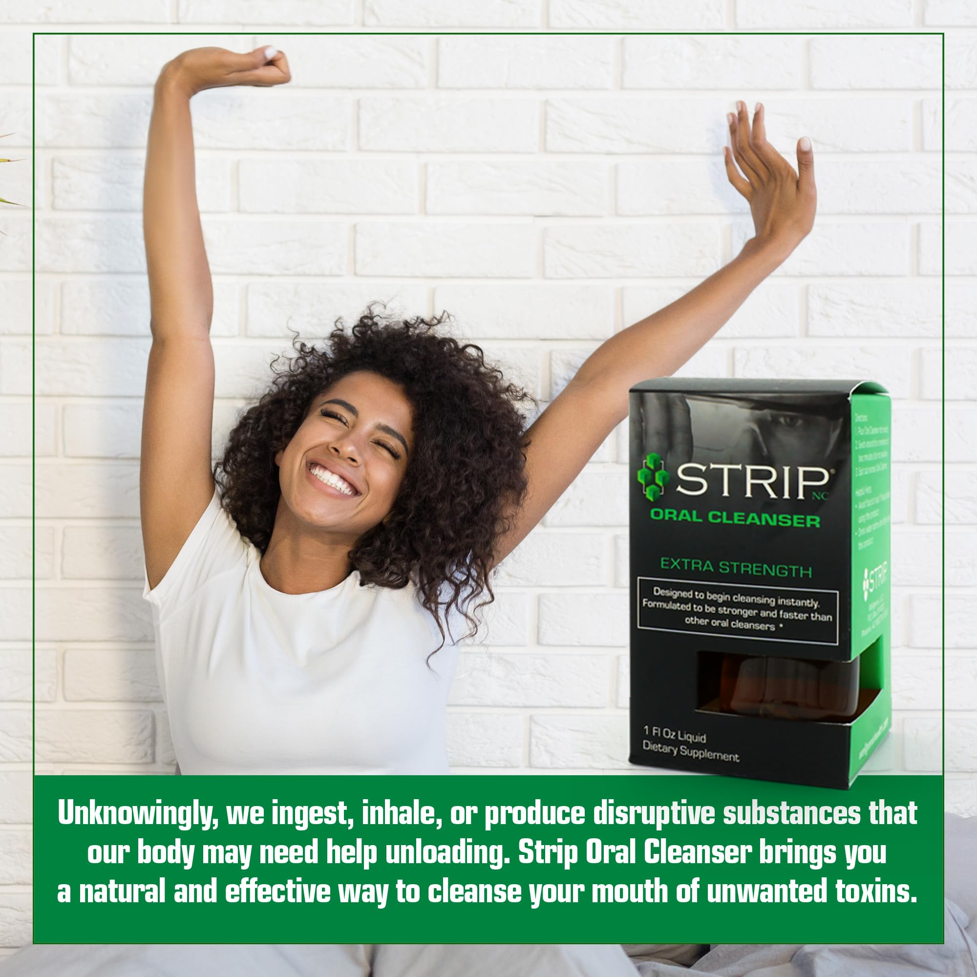 Wellgenix Strip Detox textura líquida: enjuague suave y fácil