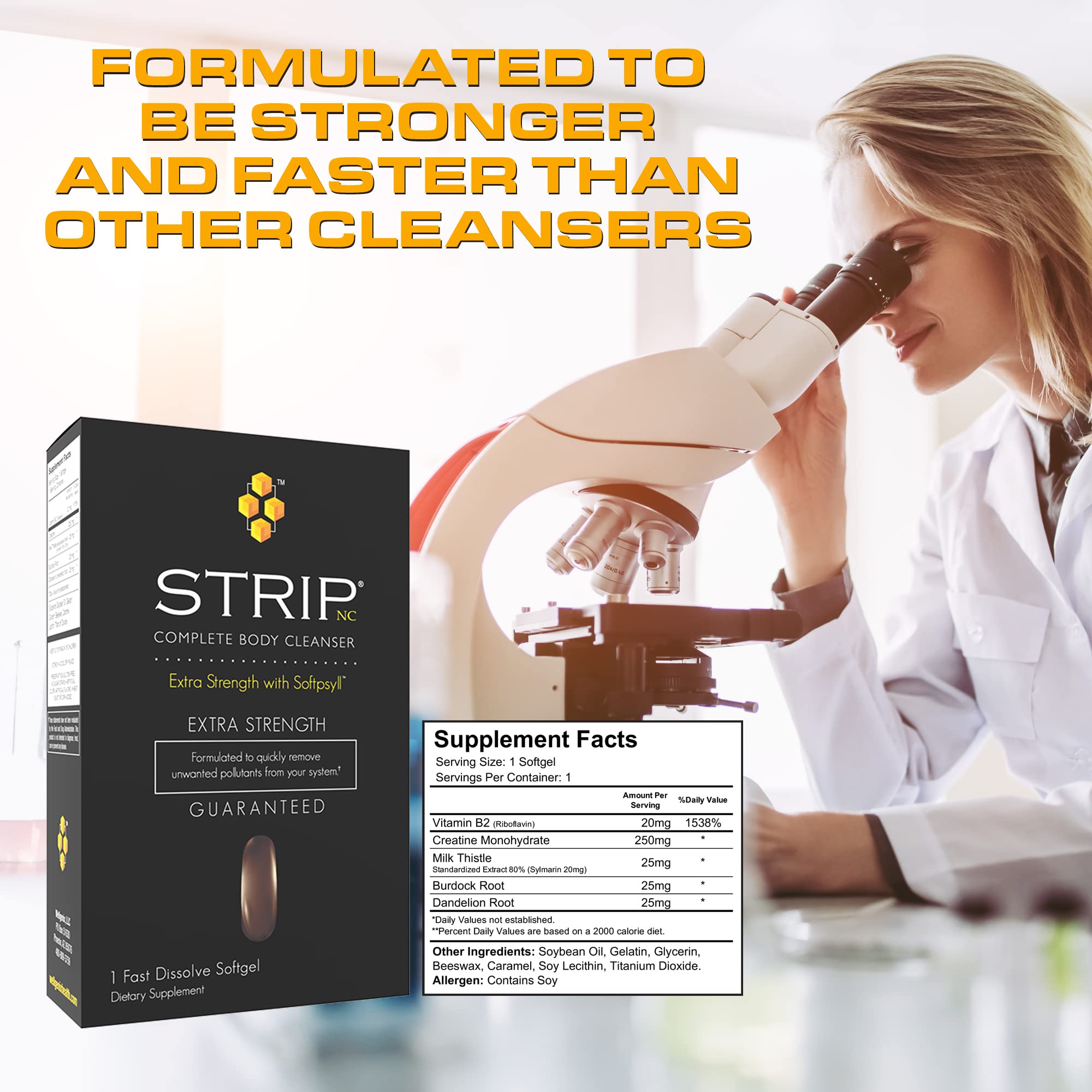 Wellgenix Strip NC — dosis y componentes para una experiencia de desintoxicación segura.