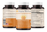 Wellkasa Migra-Well AM: ingredientes clave para energía y bienestar diario.
