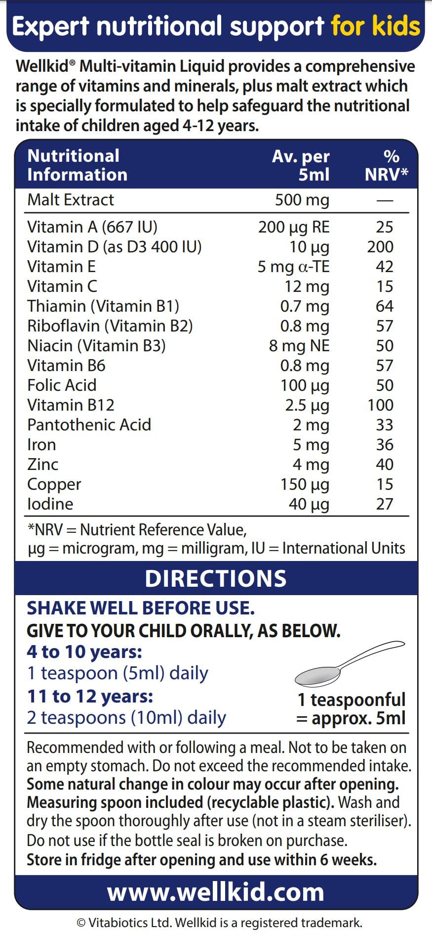 Wellkid fórmula basada en ciencia nutricional para niños en crecimiento