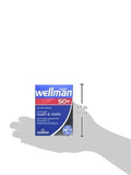 Wellman 50+ envase primario, protección de vitaminas para uso sostenido.