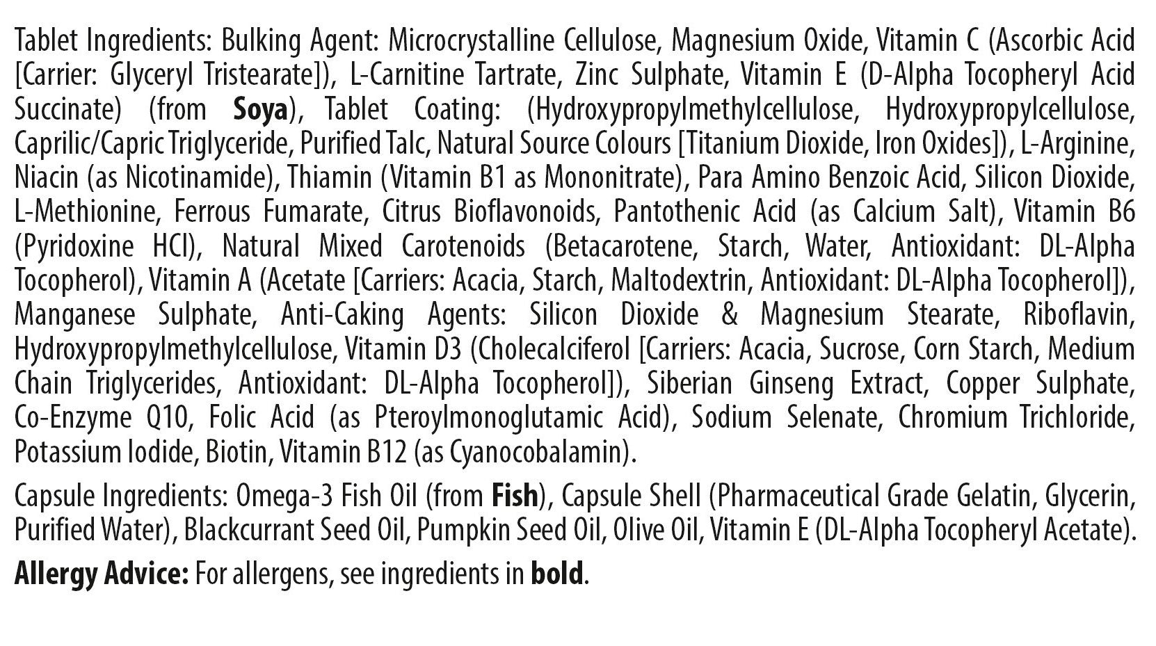 Cápsulas Omega 3-6-9 para contribuir a la energía diaria