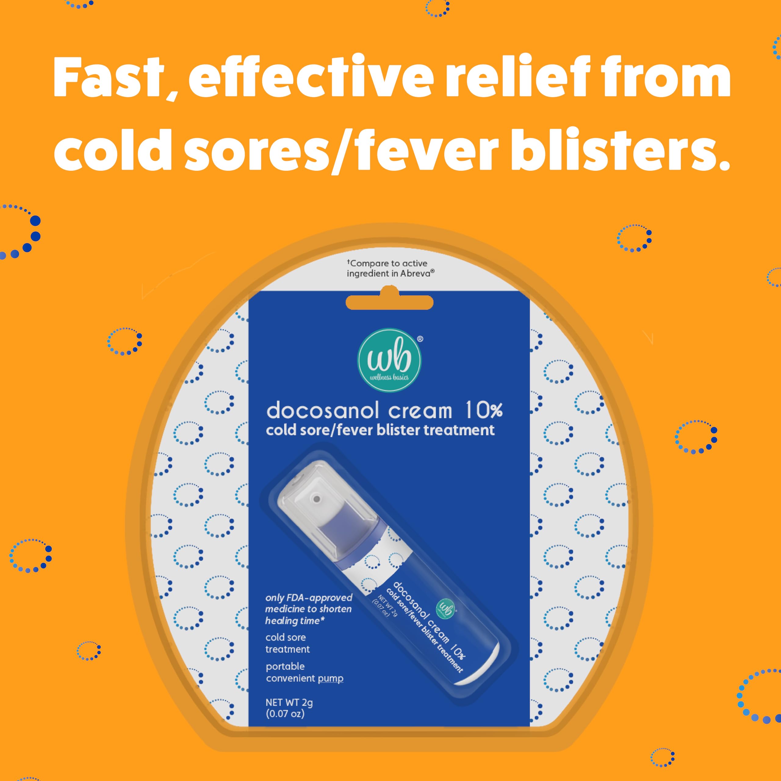 Wellness Basics Docosanol crema 10% textura crema blanca para cuidado diario