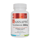 Wellness Extract annatto tocotrienols en botella, absorción eficiente.