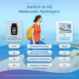 Wellness Extract H2: disolución rápida gracias a tecnología efervescente avanzada.