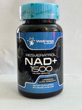 Wellness LabsRx NAD cápsulas, 90 unidades, suministro para 45 días.