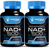 Wellness LabsRx NAD liposomal envase muestra dosis para energía sostenida