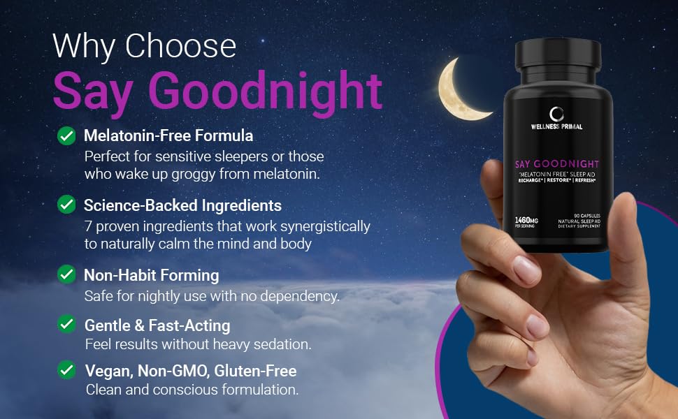 Wellness Primal cápsulas L-teanina, fomenta ondas alfa de tranquilidad