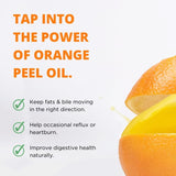 Aceite de naranja natural de Wellness Resources para apoyo digestivo.