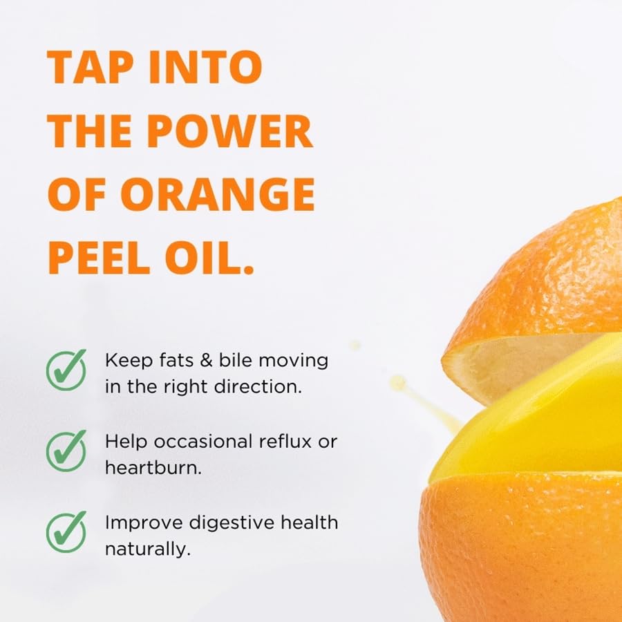 Extracto de piel de naranja de Wellness Resources para tránsito intestinal más suave.