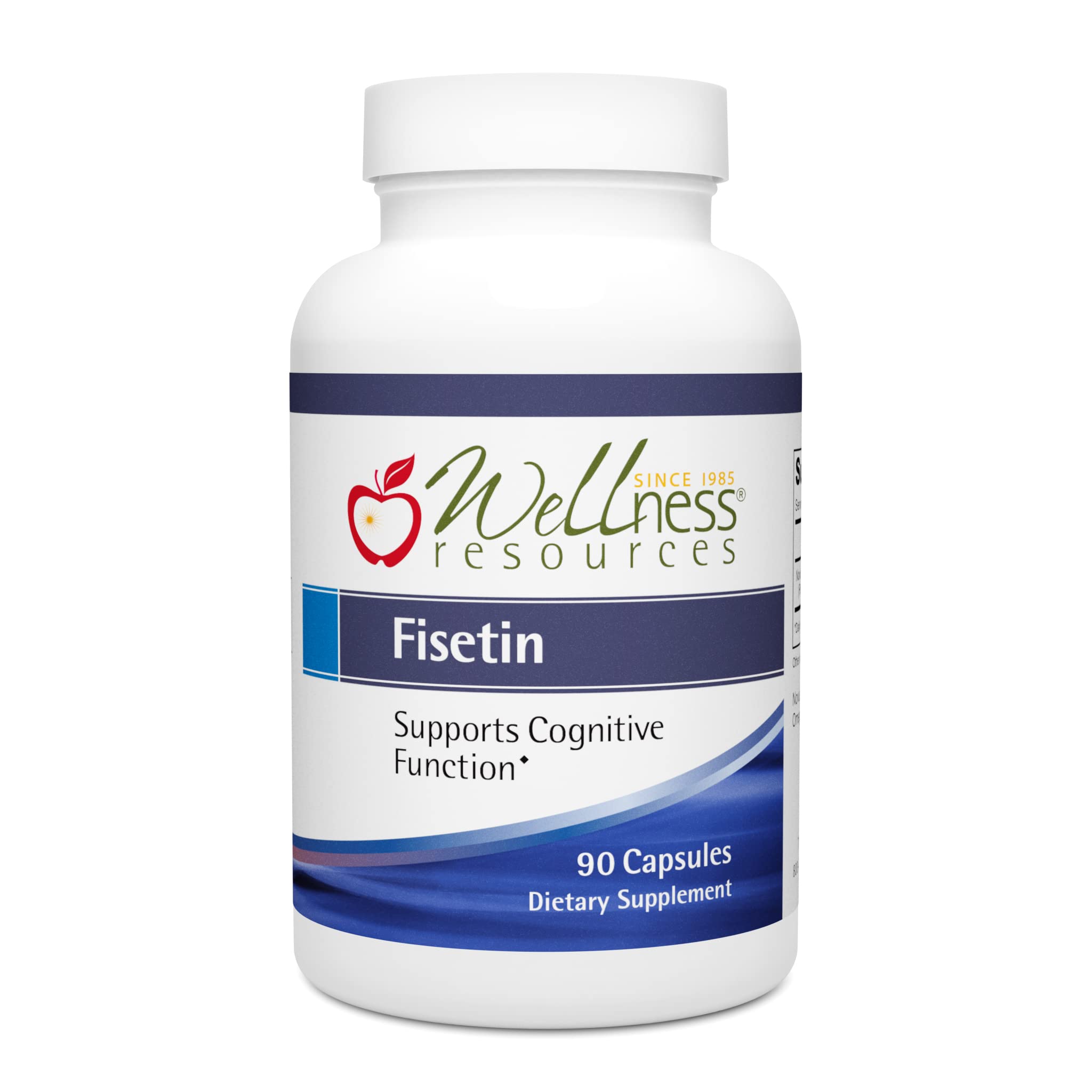 Novusetin Fisetin Wellness Resources: cápsulas de 100 mg para apoyo diario de memoria