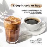 Café instantáneo Wellneum listo en segundos para la mañana