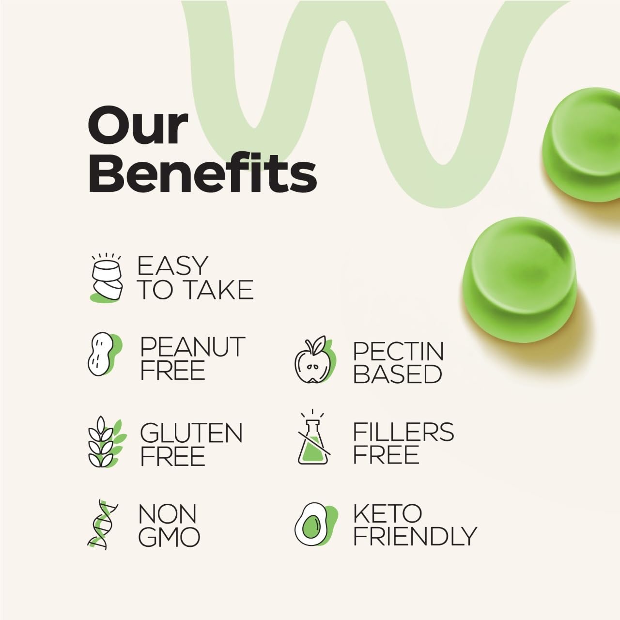 Envase de dos meses de Wellneum, suministro para dos botellas.
