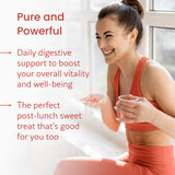 Gomitas WellPath ACV de sabor manzana para el día.