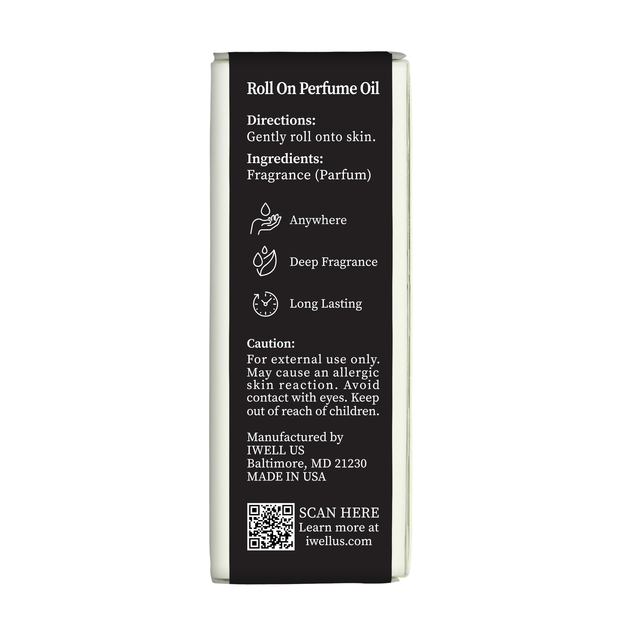 Well's Oil Bacarat 540, fragancia sin parabenos para cuidado diario.