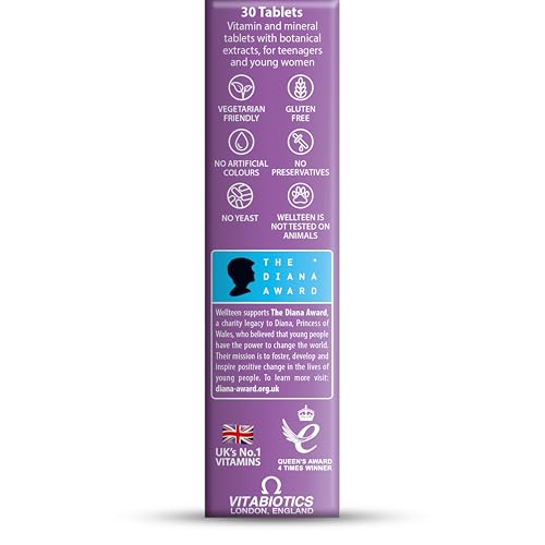 Wellteen Her ingredientes clave CoQ10 y L-Carnitina para soporte vital.