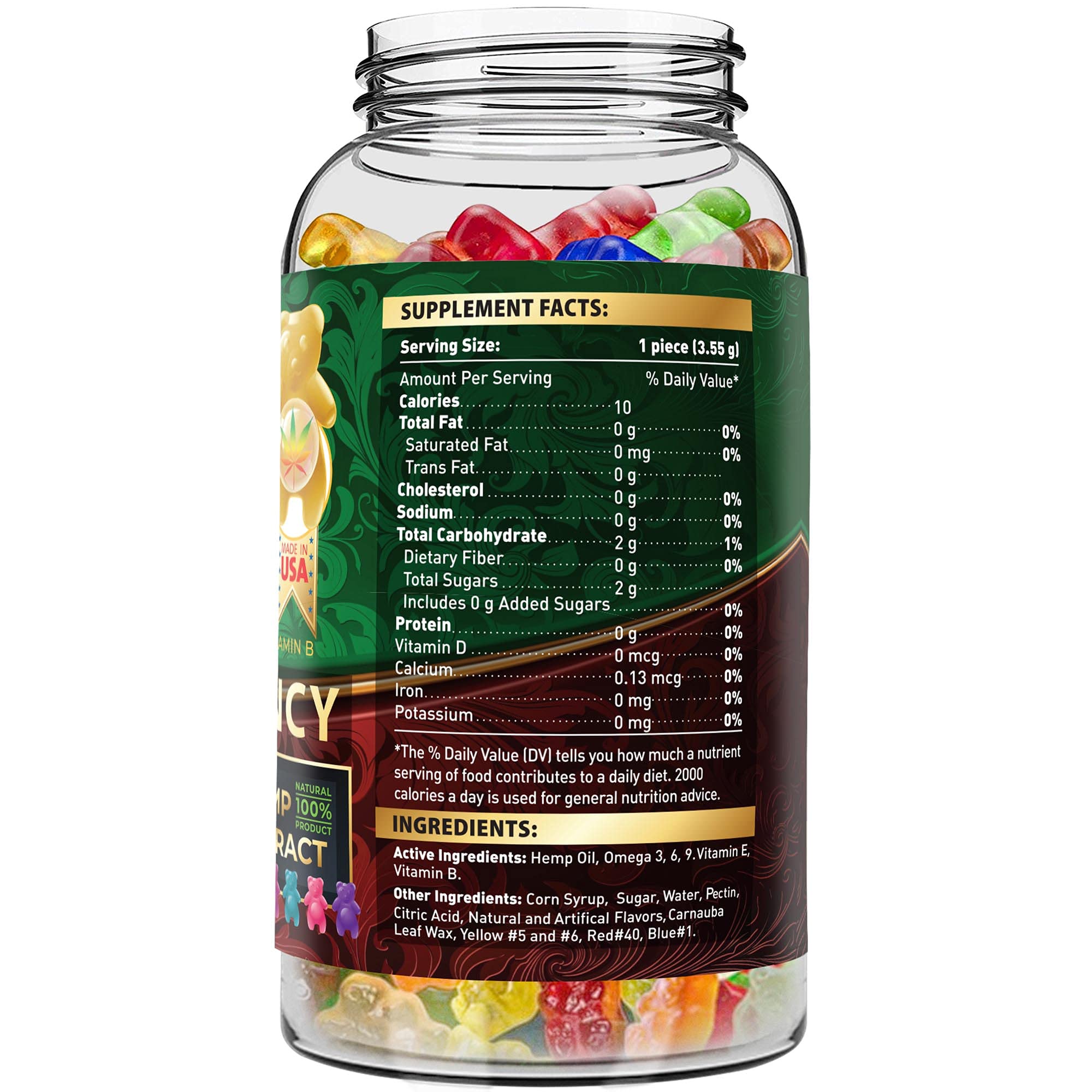 Gomitas WELLUTION de cáñamo, sabores frutales para momentos de calma