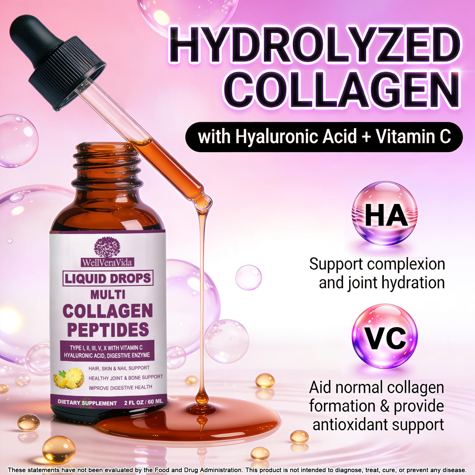 WellVeraVida colágeno hidrolizado con alta absorción