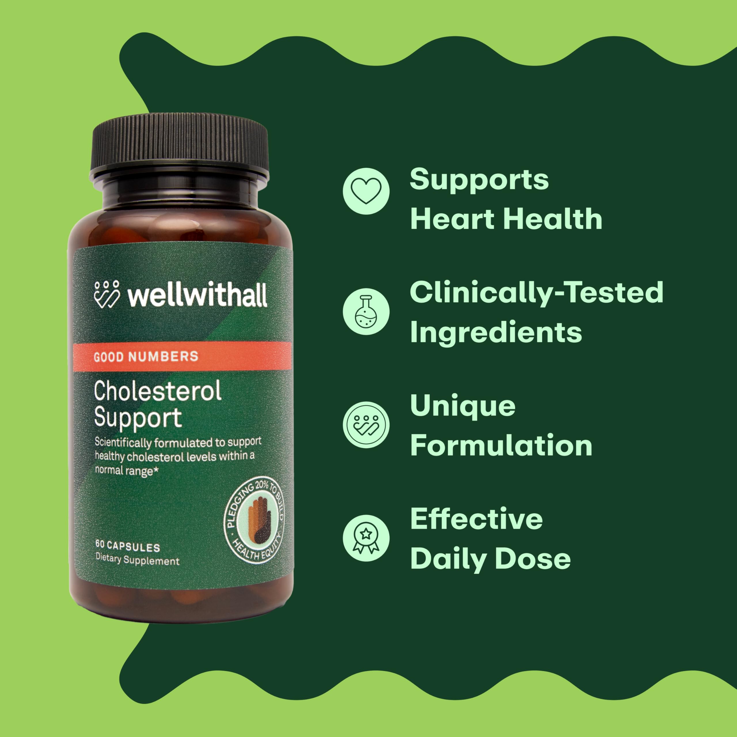 Etiqueta Crominex 3+ en WellWithAll, combinación clínica.