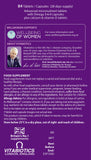 Wellwoman Max cápsulas Omega 3-6-9 para salud y función cognitiva.