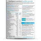 Wellwoman Original Caps, etiqueta frontal con nutrientes para apoyo hormonal