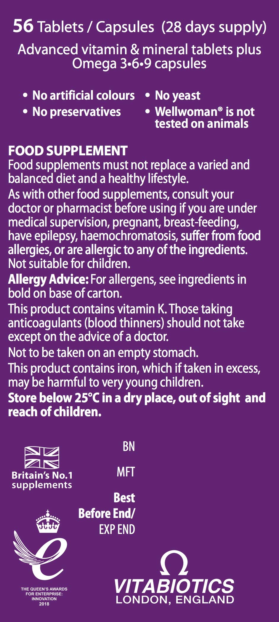 Wellwoman Plus Omega 3-6-9 cápsulas: apoyo nutricional