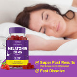 WellYeah gomitas melatonina 20 mg, etiqueta nutricional, vegano y libre de OGM