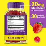 WellYeah gomitas melatonina 20 mg, empaque trasero, información de ingredientes clara
