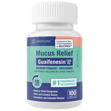 WelMate alivio de mucosidad, tabletas 1200 mg para descongestión torácica.
